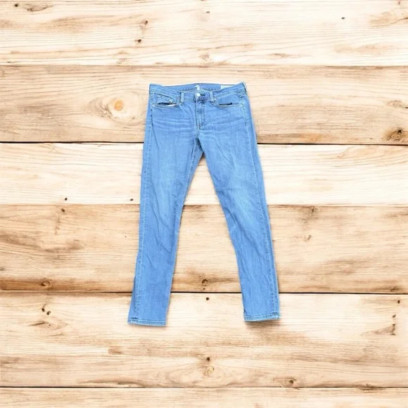 Rag & Bone Ankle Skinny Jeans in Nelly - Picture 2 of 6